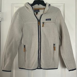 Patagonia women’s retro pike fleece hoody XS